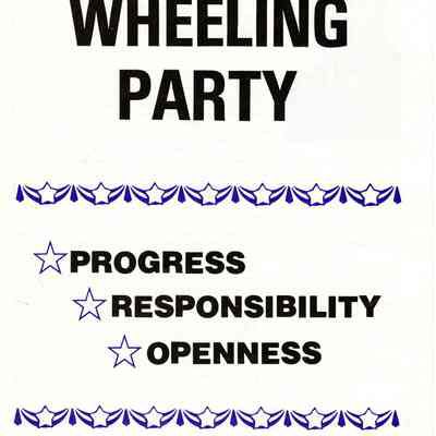 Pro Wheeling Party Election Pamphlet 1981