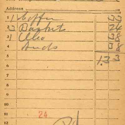 Firnbach and Raupp Receipt 1919