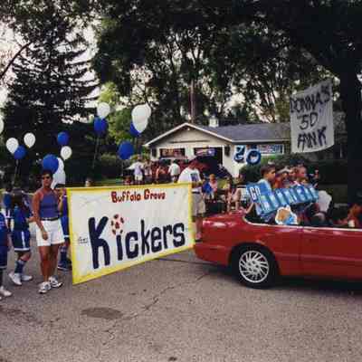 Buffalo Grove Days Parade Kickers team
