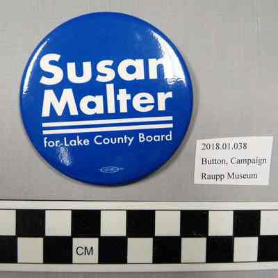 Susan Malter Campaign Button