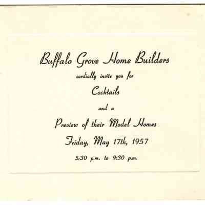 BG Model Homes Invitation