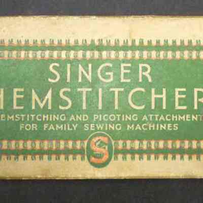 Singer Hemstitcher Box