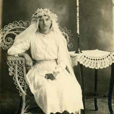 Antonette Weidner Confirmation Portrait