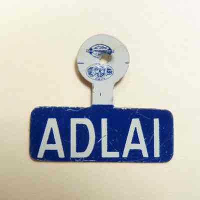 Adlai Stevenson Pin