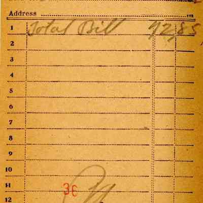 Receipt,1919
