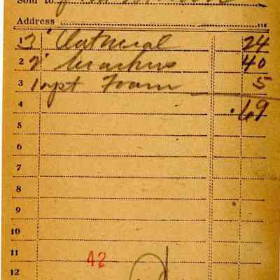 Receipt,1919