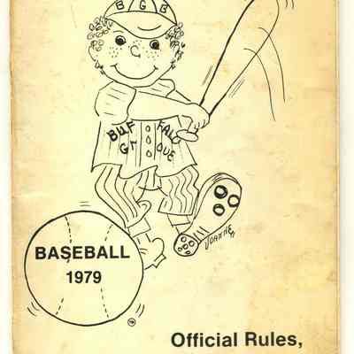 Buffalo Grove Recreation Association Baseball 1979 Official Rules, Rosters, Schedules and Team Sponsors