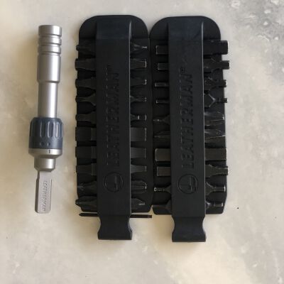 Leatherman Ratchet Extender with bit set