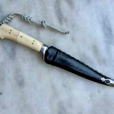 Sambar Stag Handle Pesh Kabz Mini 1/3 Set