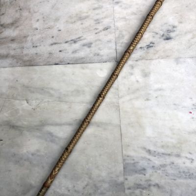 Bambo staff 3/4 curve long_Braided