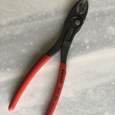 Knipex 82 01 200 TwinGrip Slip Joint Pliers