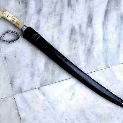 Sambar Stag Handle Pesh Kabz Long 3/3 Set