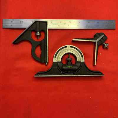 Combination Square Set B & S No. 438 12 Inch
