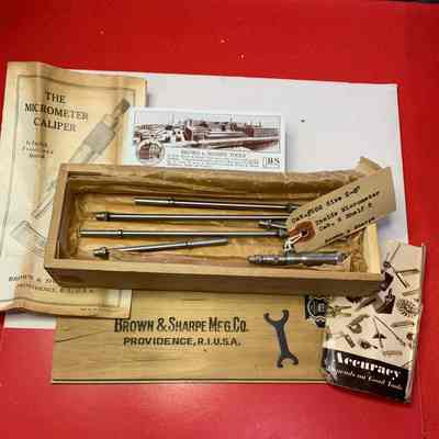 B & S Inside Micrometer 2-8" #266