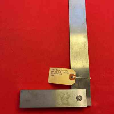 Square Starrett Solid Steel Square