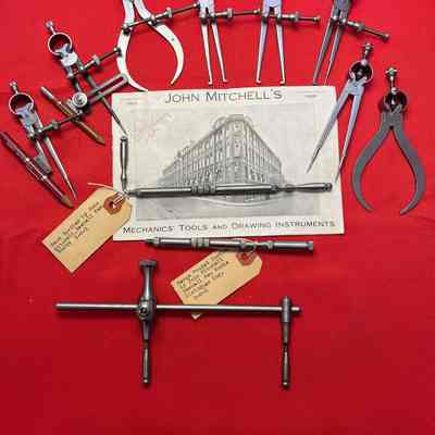 Calipers Mechanics Tools Drawing Instruments John Mitchell's