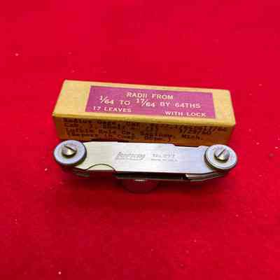 Radius Gage Lufkin No. 277