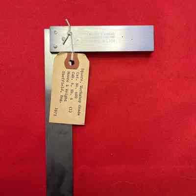 Square Moore & Wright Solid Steel Square No. 400