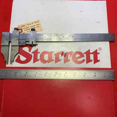 Catalog #426 Caliper Square 9" w/riveted fixed jaw