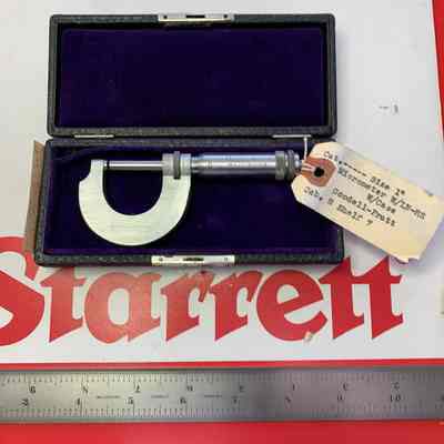 Goodell-Pratt Micrometer
