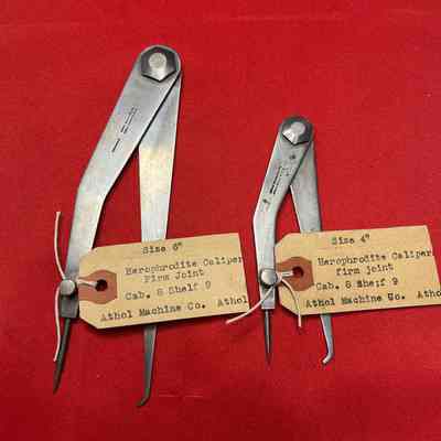 Calipers Hermaphrodite Firm Joint Athol Machine