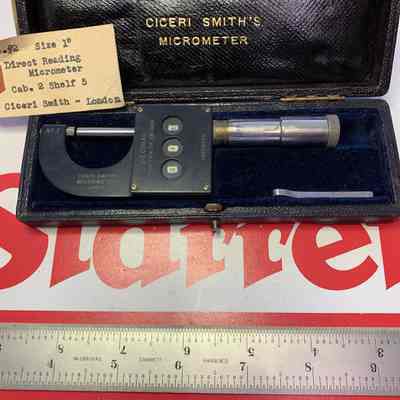 Ciceri Smith's Micrometer Direct Reading No. 2