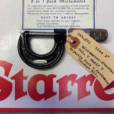 Standard Micrometer Majestic Tool #50