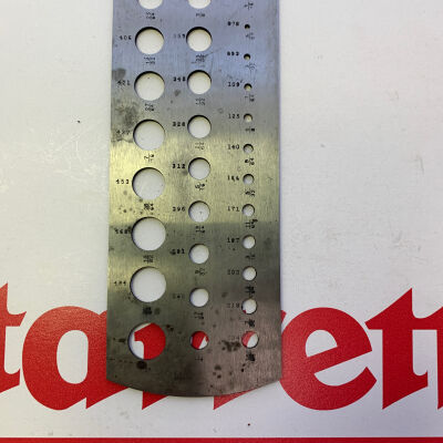 Catalog #187 Jobbers' Drill Gauge