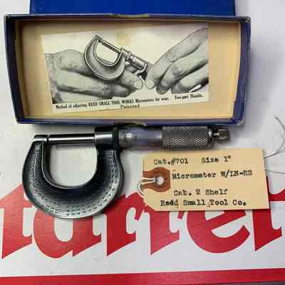 Reed Small Tool Micrometer #701