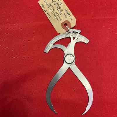 Calipers Combination Outside Inside w/Scale English & Metric 3 " 8 mm Boker