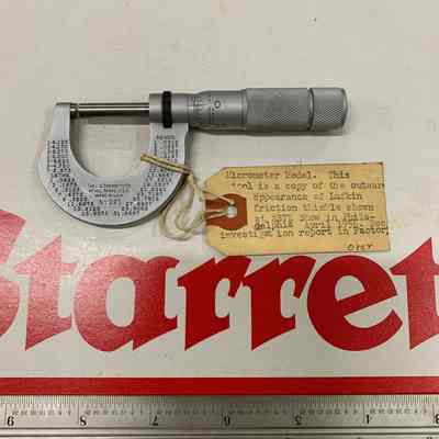 Catalog #221XP Micrometer Model