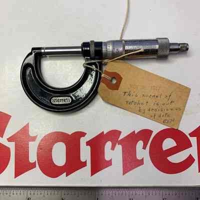 Catalog #436 Micrometer
