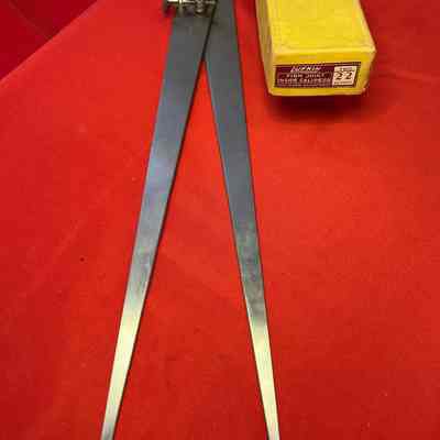 Calipers Inside Firm Jointy w/Screw Adjustment Lufkin No. 22 20 Inch