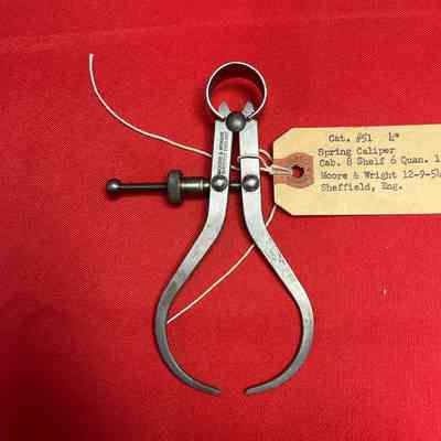 Calipers Outside Spring Moore & Wright No. 51 4 Inch