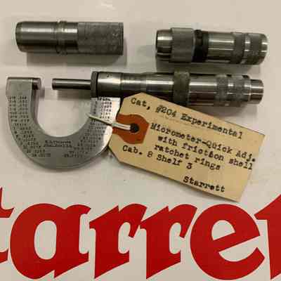 Catalog #204 Micrometer XP Quick Adjust
