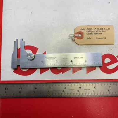 Catalog #1025 Pocket Slide Caliper 6"