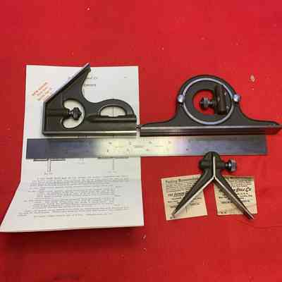 Combination Square Set 12 Inch Lufkin 2504