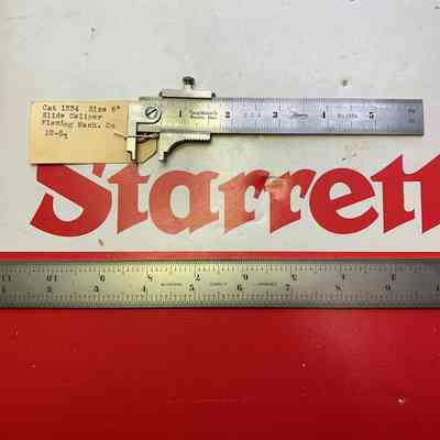 Caliper Slide Caliper Fleming #1334 6"
