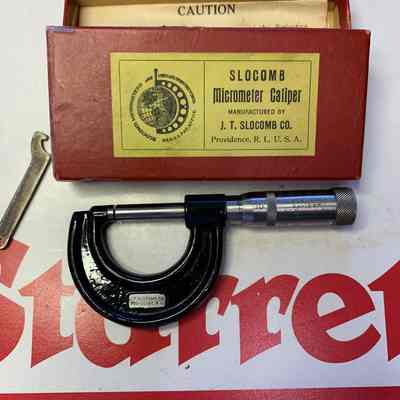 Slocomb Catalog #25 Micrometer