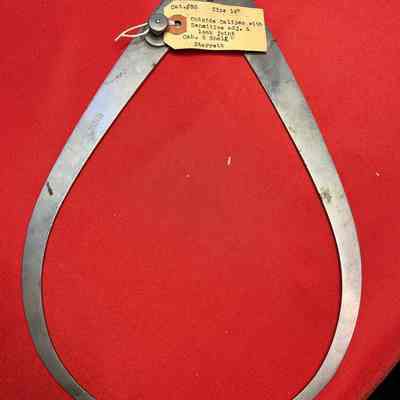 Calipers Outside Starrett w/Sensitive Adj. & Lock Joint No. 38 14 Inch