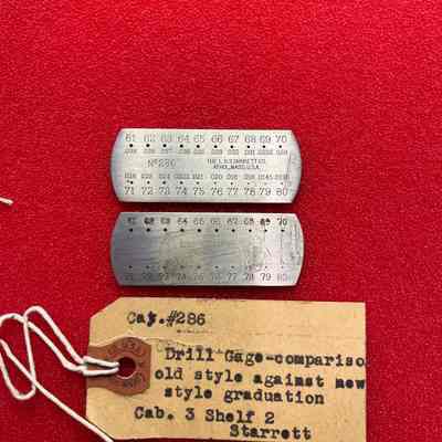Drill Gage Starrett No. 286