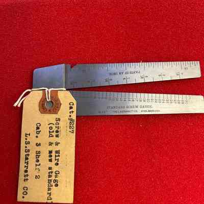 Screw & Wire Gauge Starrett No. 227