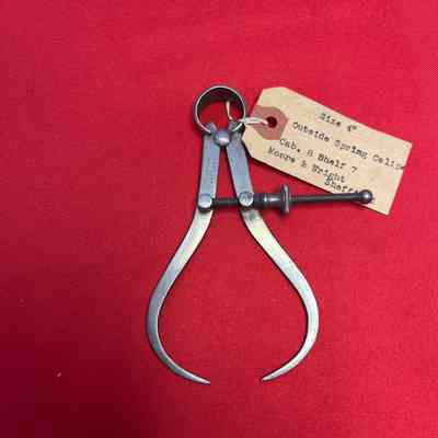 Calipers Outside Spring Moore & Wright 4 Inch
