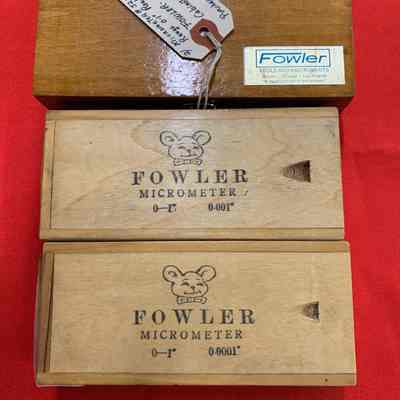 Fowler Micrometers (3)