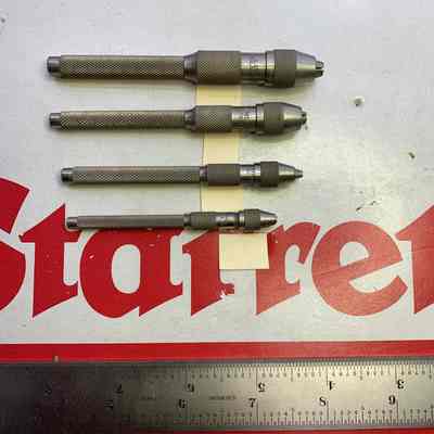 Pin Vise Set Starrett Cat. #162