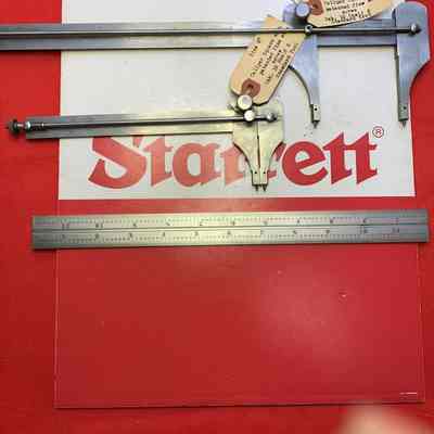 Standard Tool Co. Caliper Square (2) 6", 12"