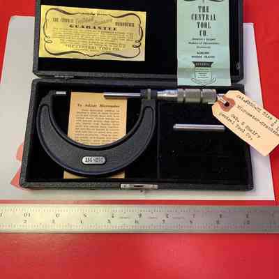 Central #350-RL Micrometer Crankshaft