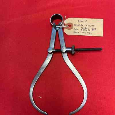 Calipers Outside Spring Type Mass Tool 6 Inch