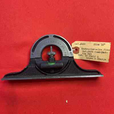 Protractor B & S No. 450