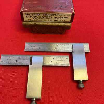 Square Starrett Double Steel Square No. 14-D XP